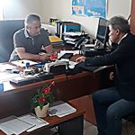 Συνάντηση του Σωματείου Πυροσβεστών Δ. Μακεδονίας με το βουλευτή Κοζάνης Ευστάθιο Κωνσταντινίδη