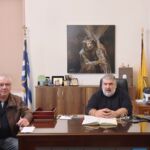 Η αντιπεριφερειάρχης Κοζάνης και ο αντιπεριφερειάρχης Δημόσιας Υγείας  επισκέφθηκαν το νέο Διοικητή του Μαμάτσειου Νοσοκομείου Κοζάνης