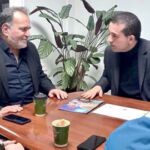 Συνάντηση Γιώργου Αμανατίδη με τους Προέδρους οικισμών στην Τραπεζίτσα