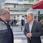 Γιώργος Δάκης:Επίσκεψη στο Βελβεντό