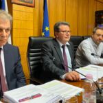 Εθιμοτυπική επίσκεψη του Διοικητή ΠΕ.ΠΥ.Δ. Δυτικής Μακεδονίας  Αρχιπύραρχου Νικολάου Μητσιογιάννη στον Περιφερειάρχη