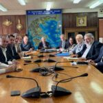 Σύσκεψη του Δημάρχου Εορδαίας Παναγιώτη Πλακεντά με τον Διοικητή της Ειδικής Υπηρεσίας Δίκαιης Αναπτυξιακής Μετάβασης Πελοπίδα Καλίρη