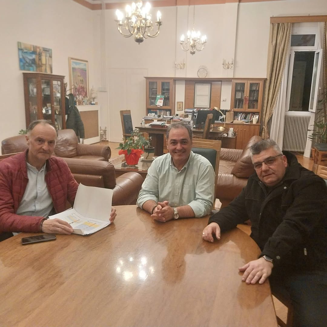 Συνάντηση της Ένωσης Στρατιωτικών Π.Ε. Κοζάνης με τον Δήμαρχο Κοζάνης Γιάννη Κοκκαλιάρη