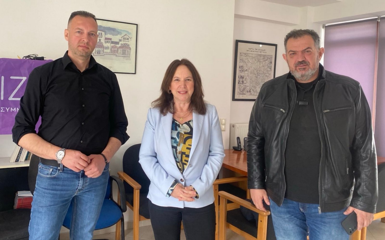 Με την Βουλευτή Π.Ε Κοζάνης κα. Καλλιόπη Βέττα συναντήθηκε ο ΣΠΑΡΤΑΚΟΣ Συνεχίζεται ο κύκλος των ενημερώσεων