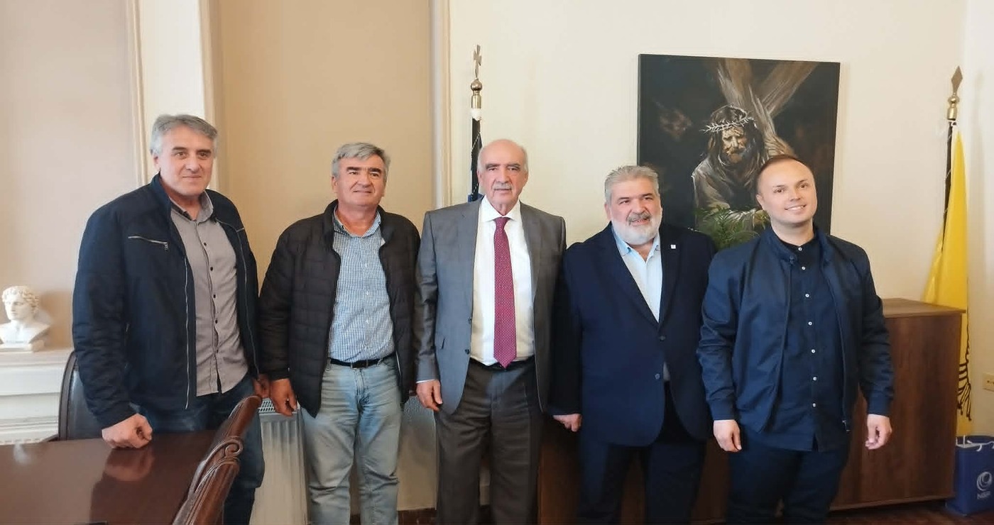 Επίσκεψη του ευρωβουλευτή της ΝΔ κ. Ευάγγελου Μειμαράκη στο Δημαρχείο Εορδαίας